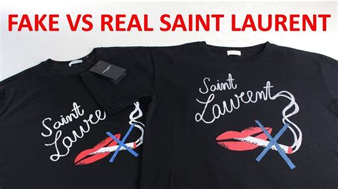 how to spot fake ysl shirt|Yves Saint Laurent Archives .